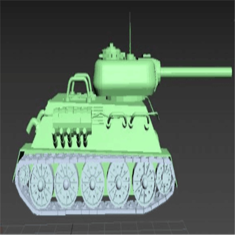 大田充气军用坦克模型